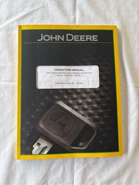 John Deere- tractor operator manual